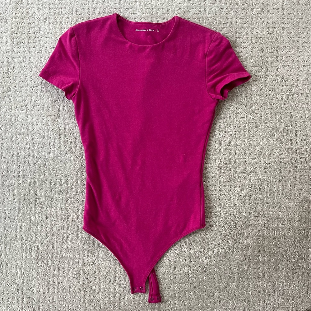 Abercrombie Hot Pink Bodysuit